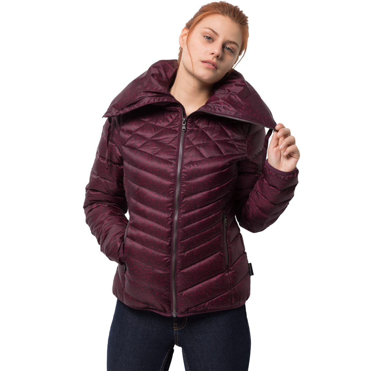 Jack Wolfskin Womens Duck Down  Jacket Puffer Warm Winter Ski Windproof Richmond Hill