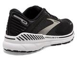 Brooks Womens Adrenaline GTS 22 Wide Sneakers Road Running Shoes - Black/White