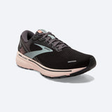 Brooks Womens Ghost 14 Sneakers Shoes Athletic Road Running - Black/Pink