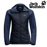 Jack Wolfskin Skyland Crossing Womens Jacket Winter Warm Hooded Pockets Ladies