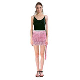 Adult Fringe Skirt Womens Costume Party in Light Pink