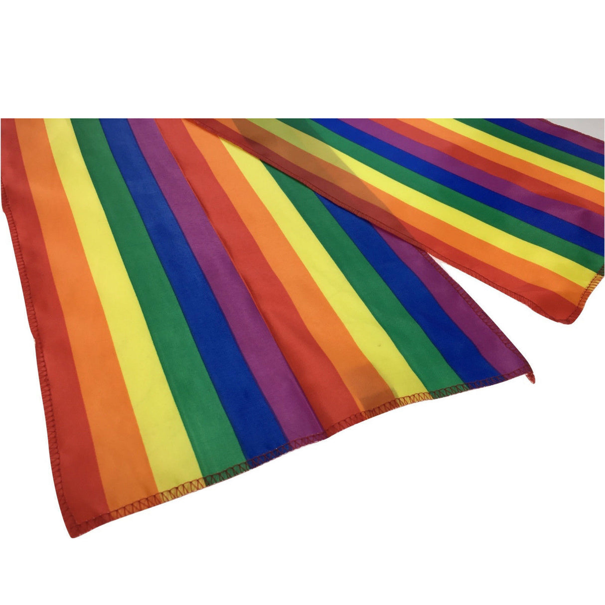 10x GAY PRIDE RAINBOW SCARF Wrap Holiday Parade Party LGBT Lesbian BULK