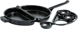 Avanti Omelette Pan with Egg Poacher Non Stick Saucepan