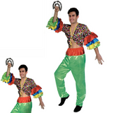 Mens Rumba Costume Mexican Spanish Latin Party Fancy Dress Up Dance Flamenco