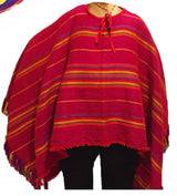 DELUXE MEXICAN PONCHO Spanish Costume Wild West Cowboy Party Bandit