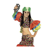 Womens FLAMENCO DANCER COSTUME Spanish Fancy Dress RUMBA Rio Carnival