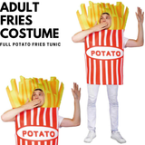 Adult French Fries Chips Costume Party Fast Food Takeaway Halloween Book Week