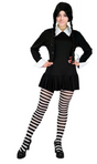 Wednesday The Addams Family Cosplay Halloween Costume Masquerade