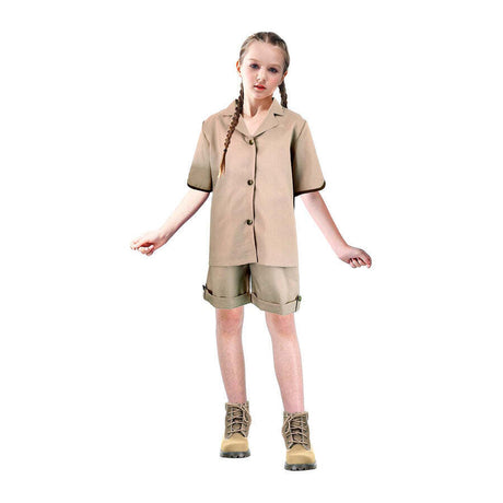 Explorer Wildlife Safari Boys Girls Zoo Book Week Costume Bindi Steve Robert Irwin