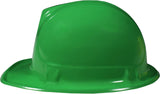 12x Kids Builder Hats Construction Costume Party Helmet Safety Cap Childrens - Green