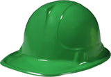 12x Kids Builder Hats Construction Costume Party Helmet Safety Cap Childrens - Green