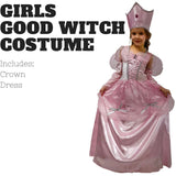 Childrens Good Witch Costume Kids Princess Party Outfit Halloween Book Week