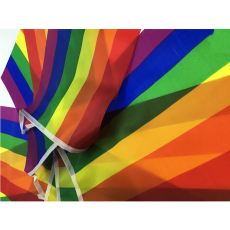 10x 3.6m RAINBOW BUNTING FLAG Party Banner Stall Flags Decor Gay Pride LGBT BULK