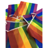 10x 3.6m RAINBOW BUNTING FLAG Party Banner Stall Flags Decor Gay Pride LGBT BULK