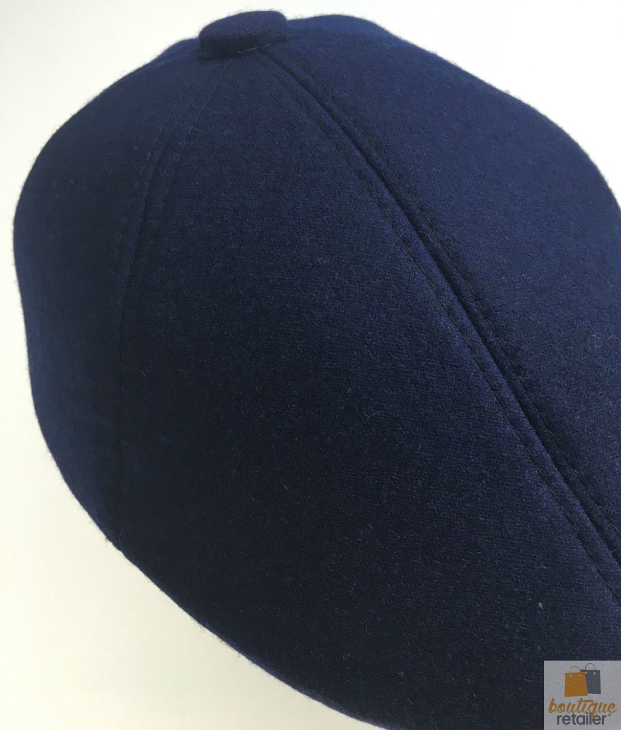 MENS NEWSBOY HAT Cabbie Gatsby 20s Ivy Cap Flat Driving Sun Flat Plain - Navy