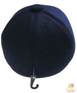 MENS NEWSBOY HAT Cabbie Gatsby 20s Ivy Cap Flat Driving Sun Flat Plain - Navy