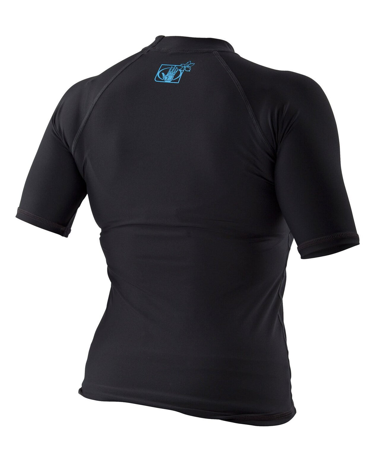 Body Glove Womens Rash Guard Short Sleeve Rashie Swimming Swim - Black