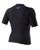 Body Glove Womens Rash Guard Short Sleeve Rashie Swimming Swim - Black