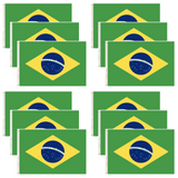 12x Brazil Country Flag Heavy Duty Brasil World Cup Brazilian  - 150cm x 90cm