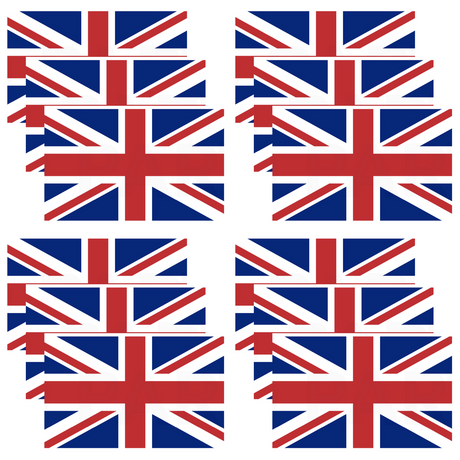 12x United Kingdom Country Flag Union Jack Great Britain UK Heavy Duty - 150cm x 90cm