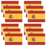 12x Spain Spanish Country Flag Heavy Duty Outdoor España - 150cm x 90cm