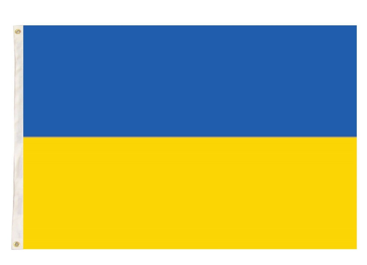 12x Ukraine Country Flag Ukrainian Heavy Duty with Metal Eyelets - 150cm x 90cm