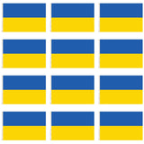 12x Ukraine Country Flag Ukrainian Heavy Duty with Metal Eyelets - 150cm x 90cm