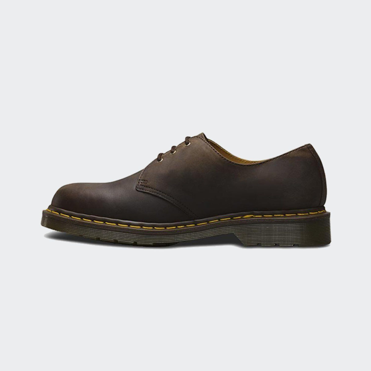 Dr. Martens 1461 Smooth Shoes Classic 3 Eye Lace Up Unisex - Dark Brown