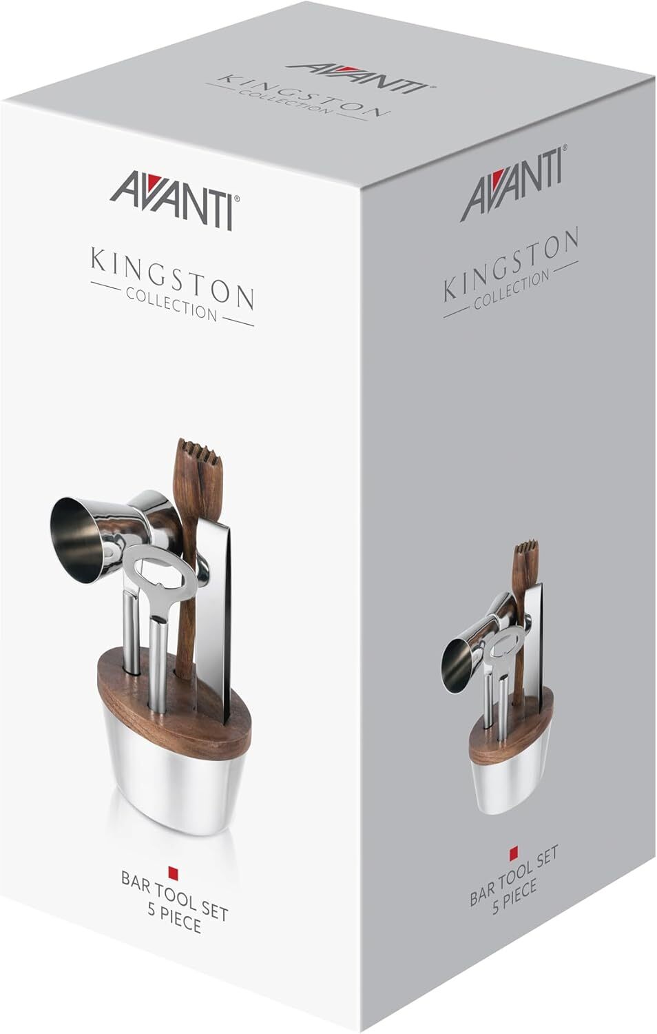 Avanti Kingston Bar Tool Cocktail Making Kit Stainless Steel Set