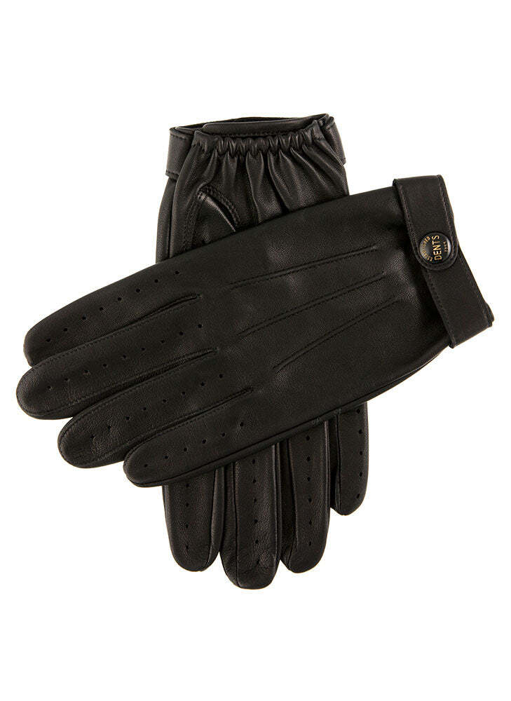 Dents Mens Unlined Leather Driving Gloves Made In England (UK) Daniel Craig Fleming