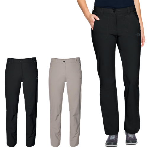 Jack Wolfskin Womens Flexlite Pants Trousers Bottoms Hiking Trekking Casual