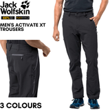 Jack Wolfskin Mens Activate XT Pants Trousers PFC Free Softshell Hiking Trekking