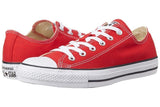 Converse Unisex Chuck Taylor Canvas Shoes All Star Ox Lo Casual Flats - Red