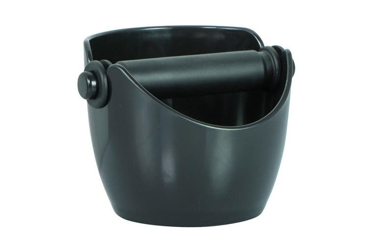 Avanti Coffee Espresso Grinds Waste Tamp Knock Box Bin Bucket Container - Black