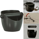 Avanti Coffee Espresso Grinds Waste Tamp Knock Box Bin Bucket Container - Black