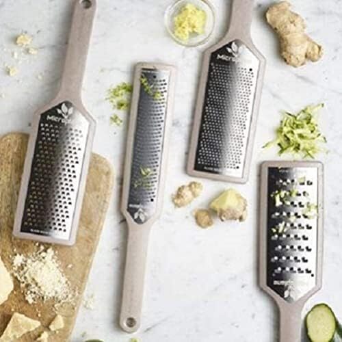 Microplane Extra Coarse Stainless Steel Grater Dover Peeler Zester - Grey