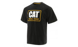 Caterpillar Mens Big & Tall CAT Diesel Power Short Sleeve Classic Fit Tee - Black