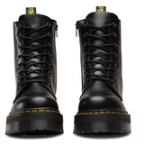 Dr. Martens Womens Jadon 8" Leather Boots Shoes Platform Style - Black