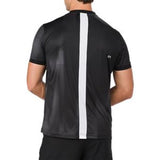 Asics Mens SS GPX Polo Short Sleeve T-Shirt Tennis Sport Tee Top  - Shadow Black