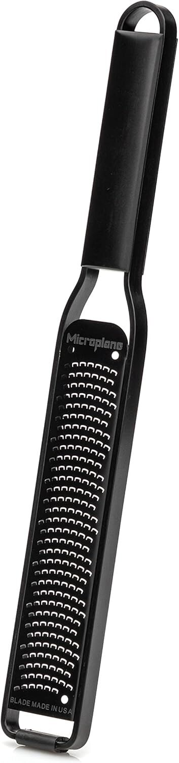 Microplane Black Sheep Full Metal Grater Zester in Black