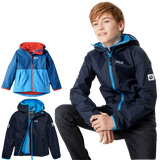 Jack Wolfskin Boys Rainy Days Waterproof Jacket Windproof