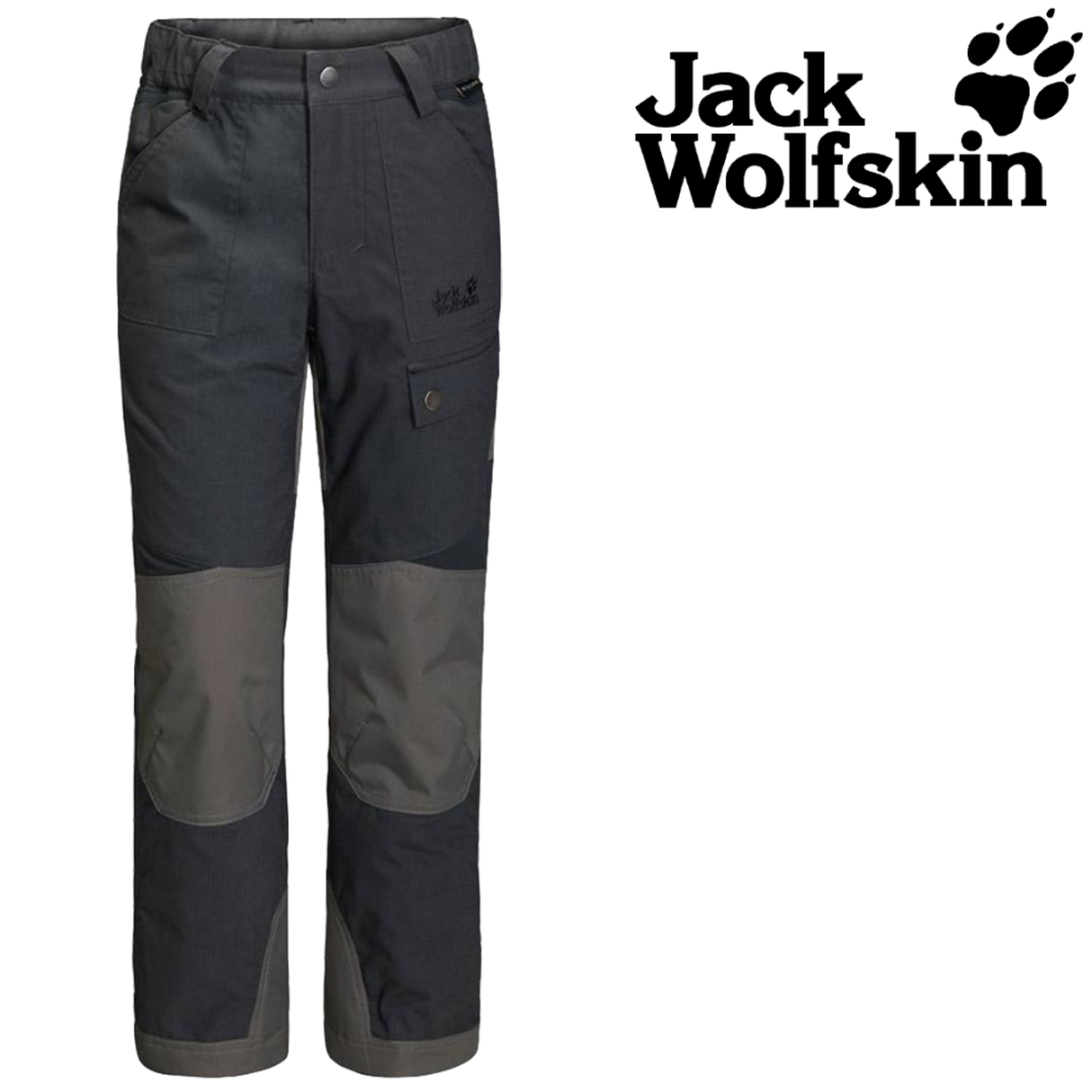 Jack Wolfskin Hiking K Rugged Pants Kids Boys Girls Child Trousers Camping