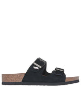 Skechers Arch Fit Granola Arizona Sandals Slip On in Black