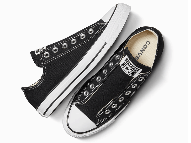 Converse Womens Chuck Taylor All Star Slip Ons - Black/White