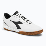 Diadora Pichichi 5 Indoor Soccer Futsal Boots Shoes Football - White/Black