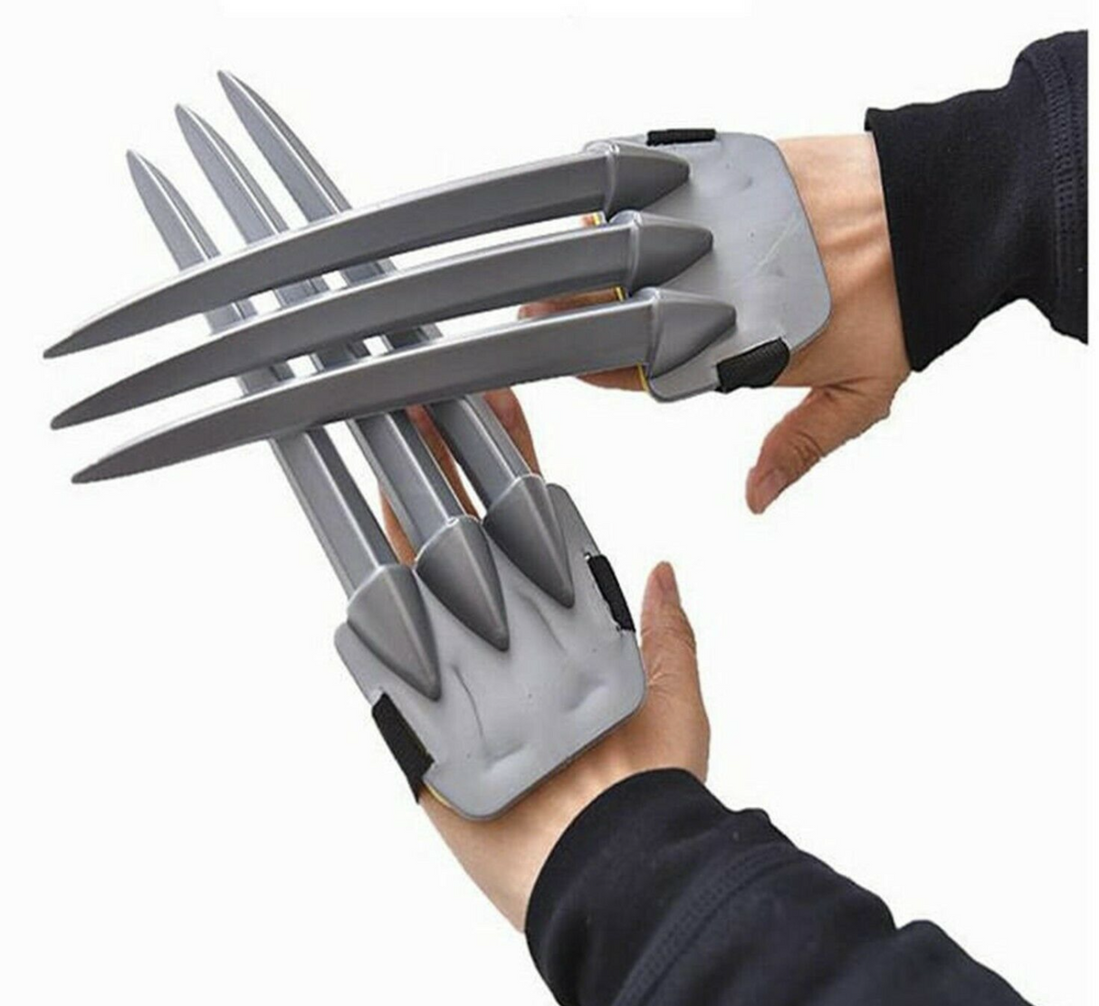 2x X-Men Wolverine Claws Action Figure Toy Plastic Hand Accessory Party Halloween