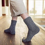 3x Mens Pairs Thick Wool Blend Work Socks Heavy Duty Outdoor Warm (EU42-EU48)