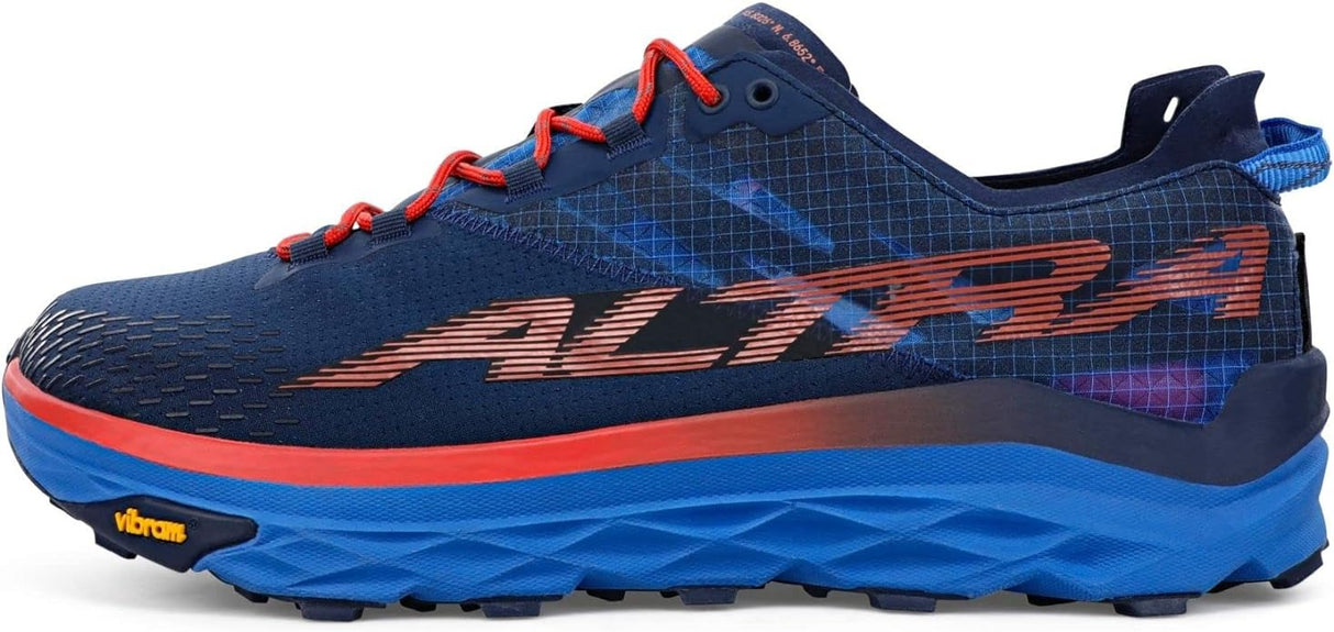 Altra Mens Mont Blanc Sneakers Shoes Runners Blue/Red in US 8