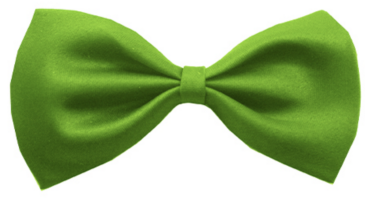 Mens BOW TIE Wedding Tuxedo  Formal Bestman Necktie Classic Plain Party - Green