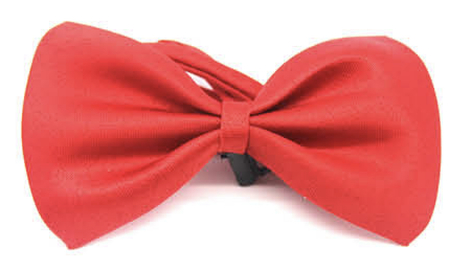 Mens BOW TIE Wedding Tuxedo  Formal Bestman Necktie Classic Plain Party - Red